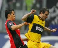 Galindo e Alexander Frei, E. Frankfurt vs B. Dortmund