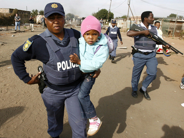 Ataques xenófobos na África do Sul