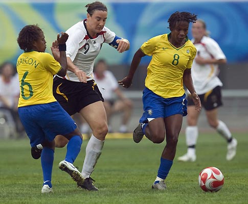 Brasil-Alemanha no torneio olímpico feminino