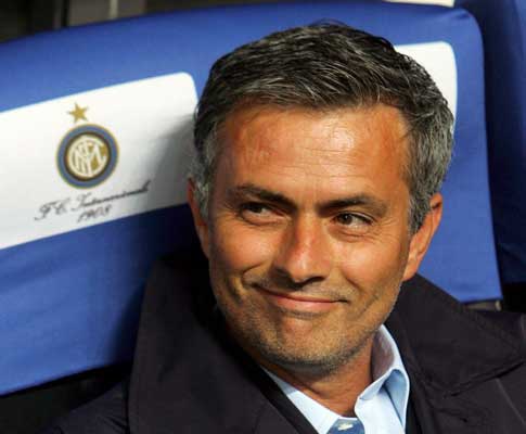 José Mourinho, treinador do Inter