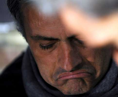José Mourinho não esconde desalento depois de desaire com a Samp