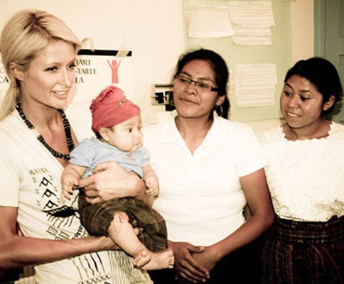 Paris Hilton na Guatemala