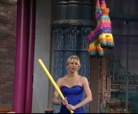 Renée Zellweger - desafio da piñata