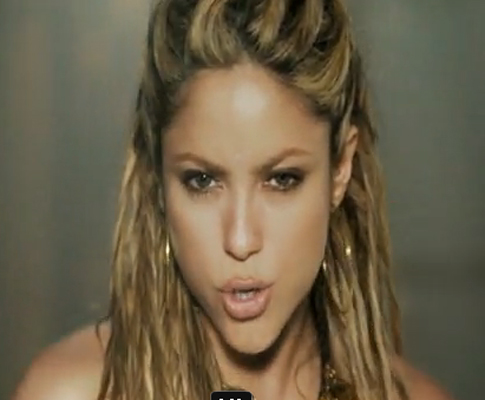 Shakira no videoclip «Did it again»