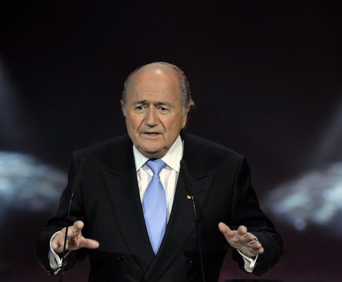 Blatter foi o anfitrião da noite