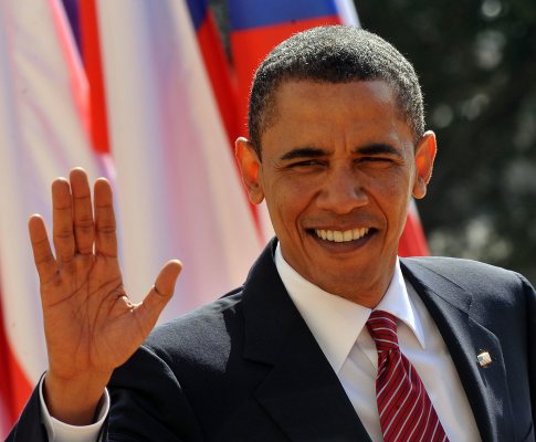 Obama em Praga