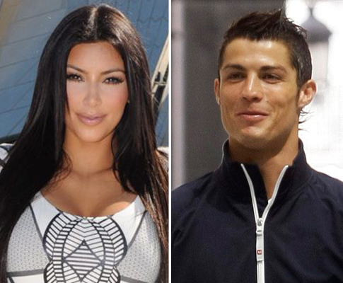 Kim Kardashian e Cristiano Ronaldo (Lux/Lusa)