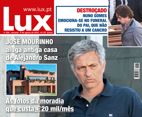 Nova casa de José Mourinho (Lux)