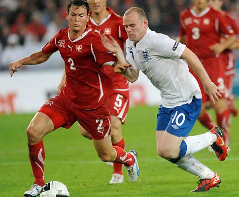 Euro 2012: Suíça-Inglaterra
