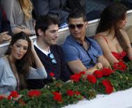 Iker Casillas,  Sara Carbonero com Cristiano Ronaldo e Irina Shayk Fotos: Reuters