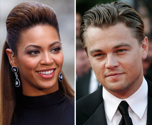 Beyoncé e Leonardo DiCaprio (Reuters)