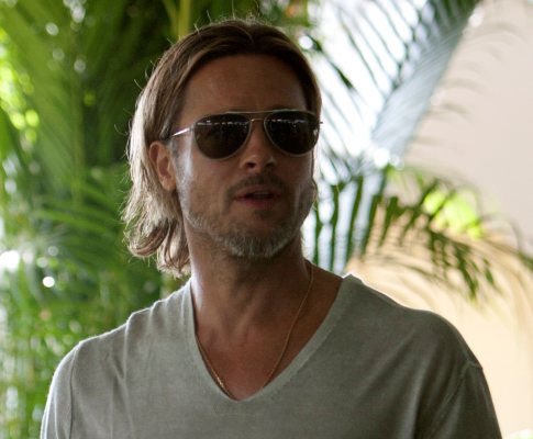 Brad Pitt apresenta «Moneyball» em Cancun (Fotos: Reuters)
