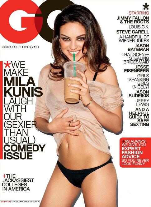 Mila Kunis para a GQ