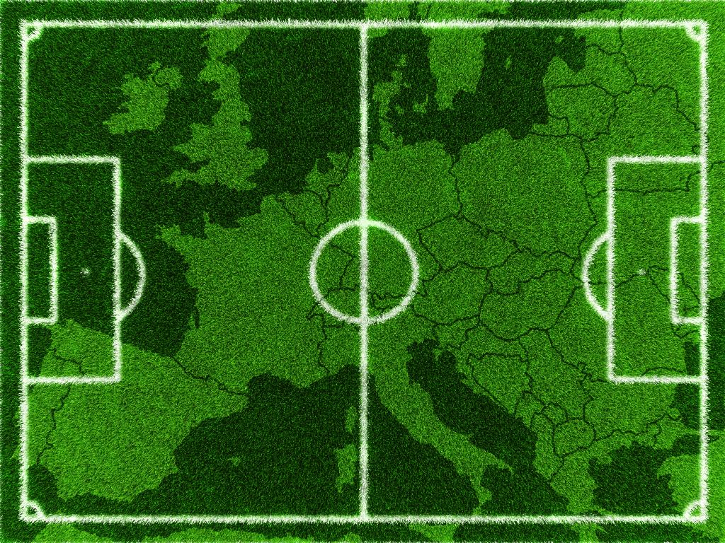Europa Mapa Futebol