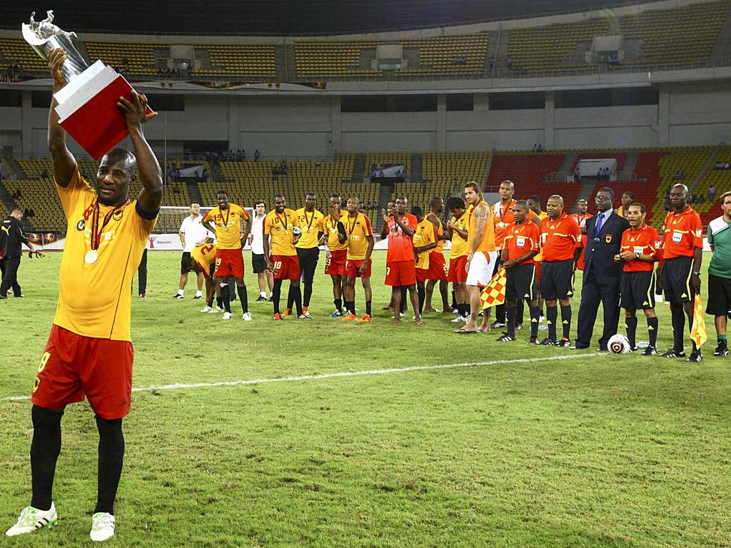 Angola vs Sporting (Bruno Fonseca/Lusa)