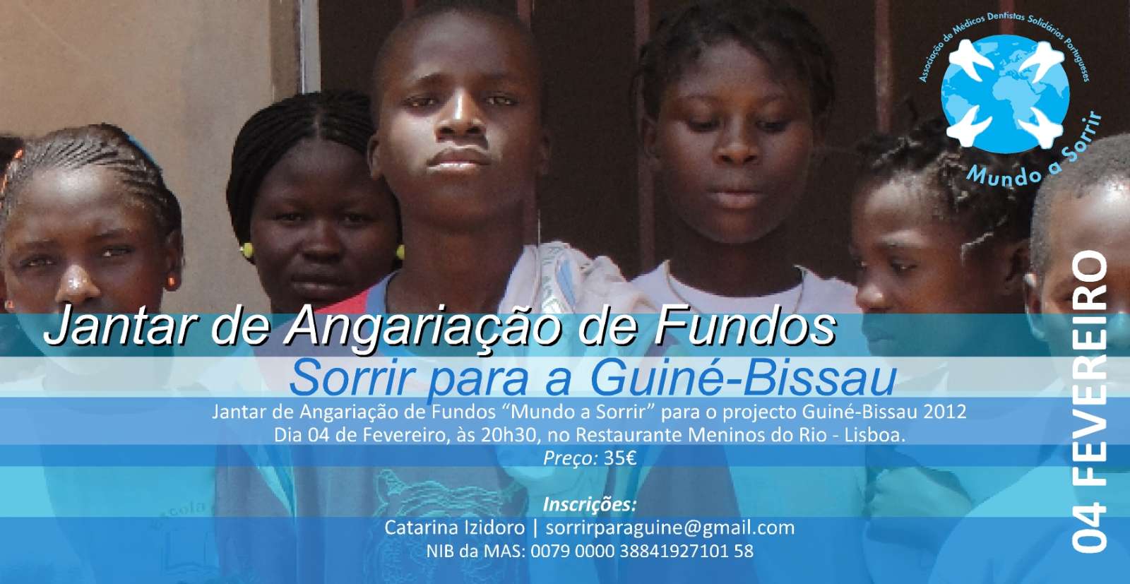 Convite - Sorrir para a Guiné-Bissau