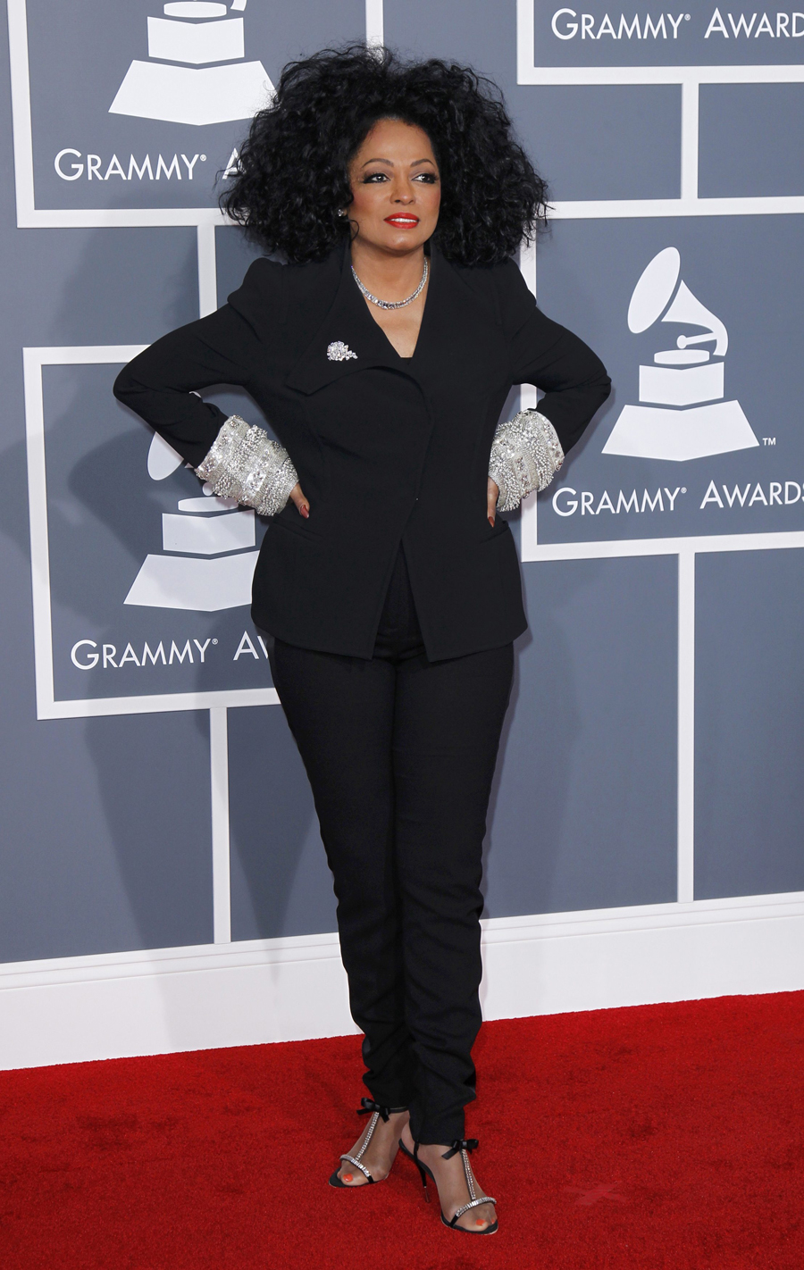 Diana Ross - 54ª edição dos Prémios Grammy em Los Angeles Foto: Reuters