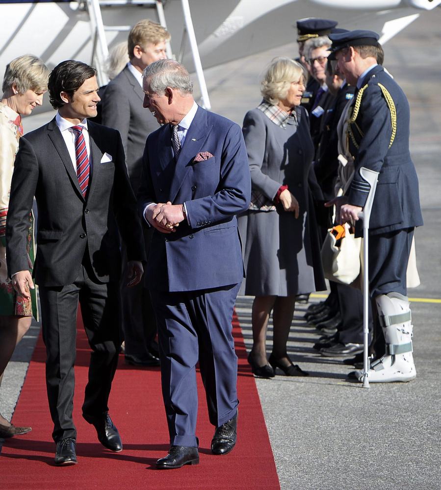 Príncipe Carlos e Camilla Parker-Bowles visitam a Suécia Fotos: Lusa