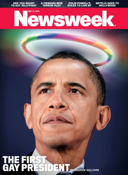Newsweek: «Obama, o primeiro presidente gay»