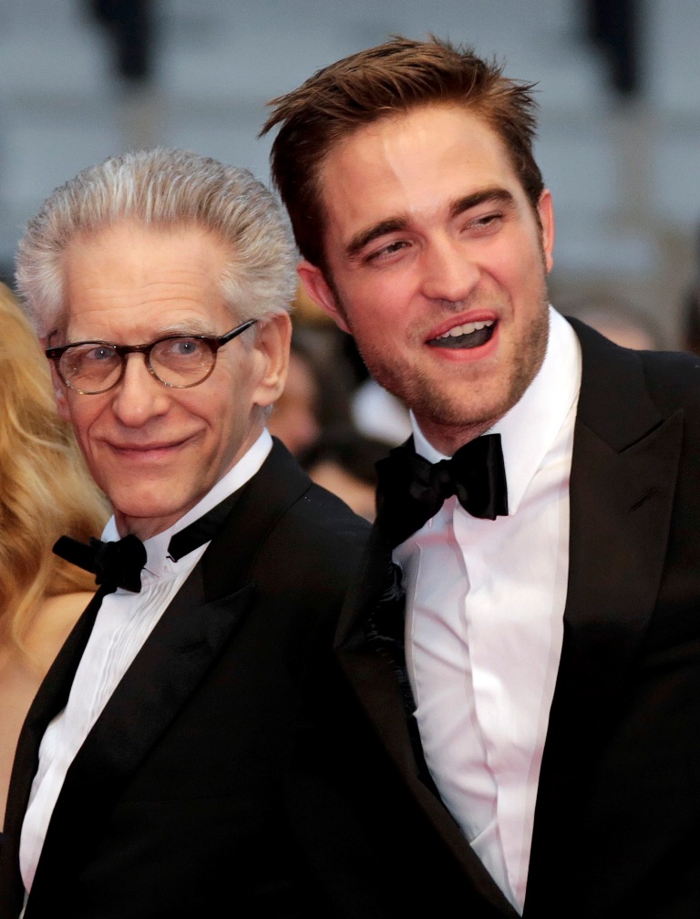Robert Pattinson e David Cronenberg - «Cosmopolis» - 65º Festival de Cannes Foto: Reuters