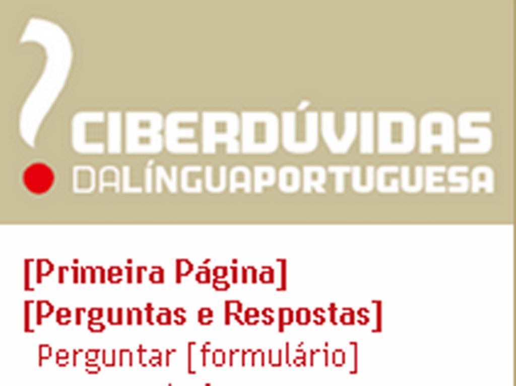 Português na 1.ª pessoa - Ciberdúvidas da Língua Portuguesa