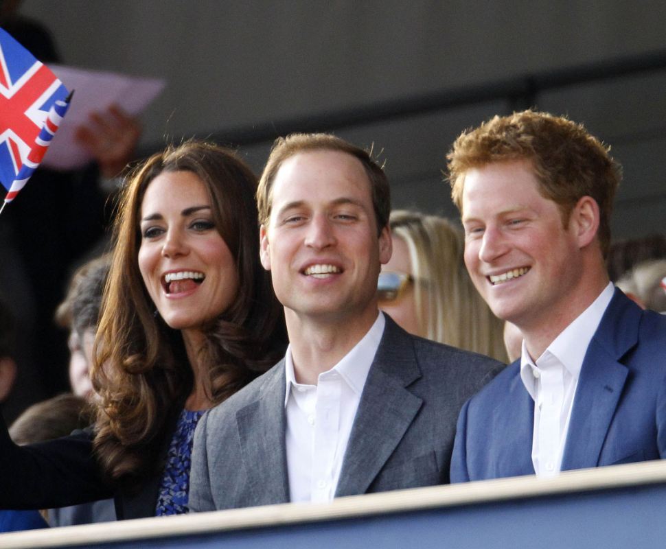 Catherine Middleton, Príncipe William e Príncipe Harry - Concerto do Jubileu de Diamante no Palácio de Buckingham Fotos: Reuters