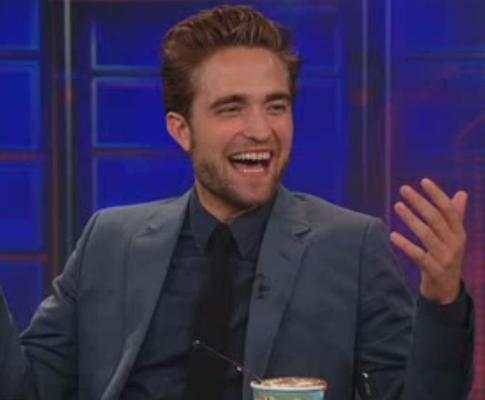 Robert Pattinson no «The Daily Show» Foto: Youtube