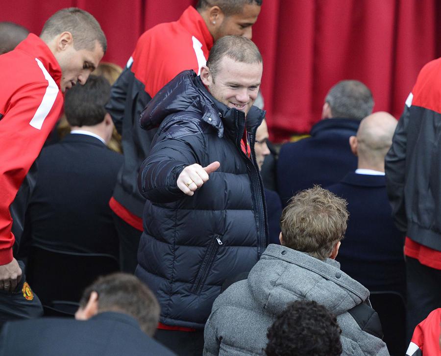 Wayne Rooney - Alex Fergunson ganha estátua em Old Trafford Foto: Reuters