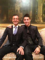Jorge Mendes e Cristiano Ronaldo - Prémio Nacional do Desporto em Madrid Fotos: Facebook