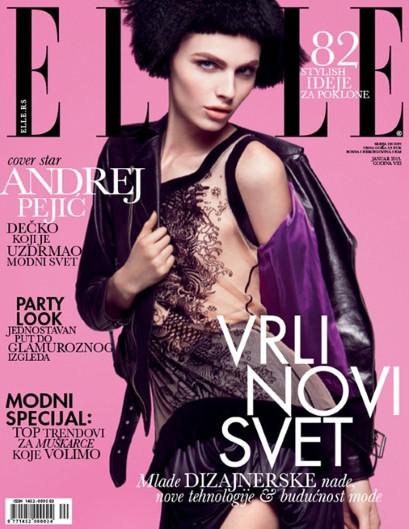 Andrej Pejic é o primeiro modelo masculino na capa da Elle - TVI