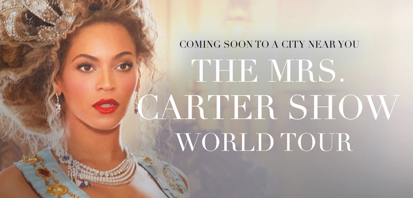 Beyoncé inicia digressão mundial «Mrs Carter Show»