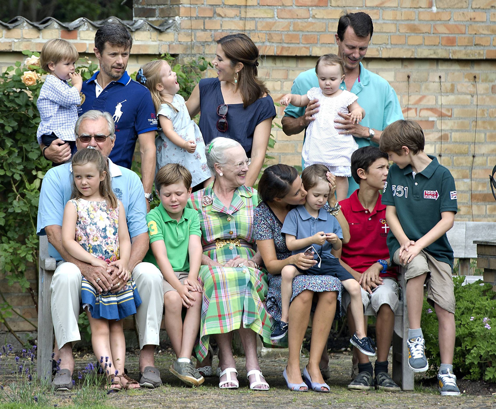 Família real da Dinamarca inicia férias de verão Foto: Reuters