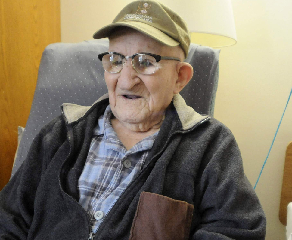 Salustiano Sanchez, o homem mais velho do mundo Foto: Reuters