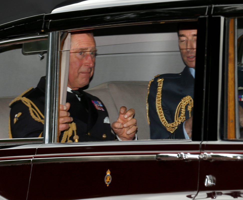 Príncipe Carlos - Batizado do príncipe George Foto: Reuters