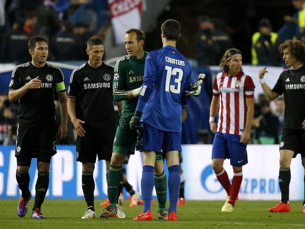 Atlético Madrid vs Chelsea (REUTERS)