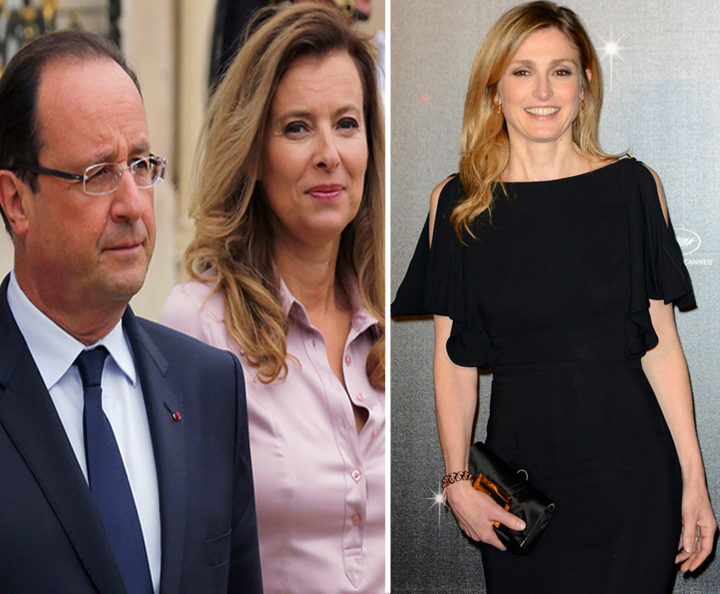 Julie Gayet e Franços Hollande