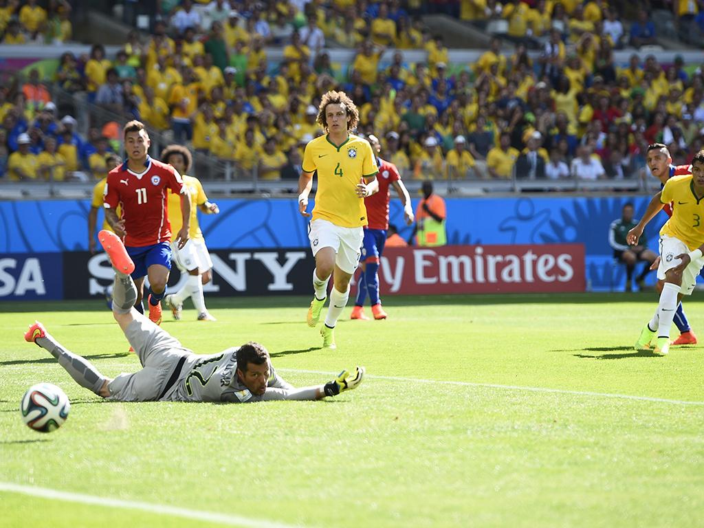 Brasil vs Chile (Reuters)