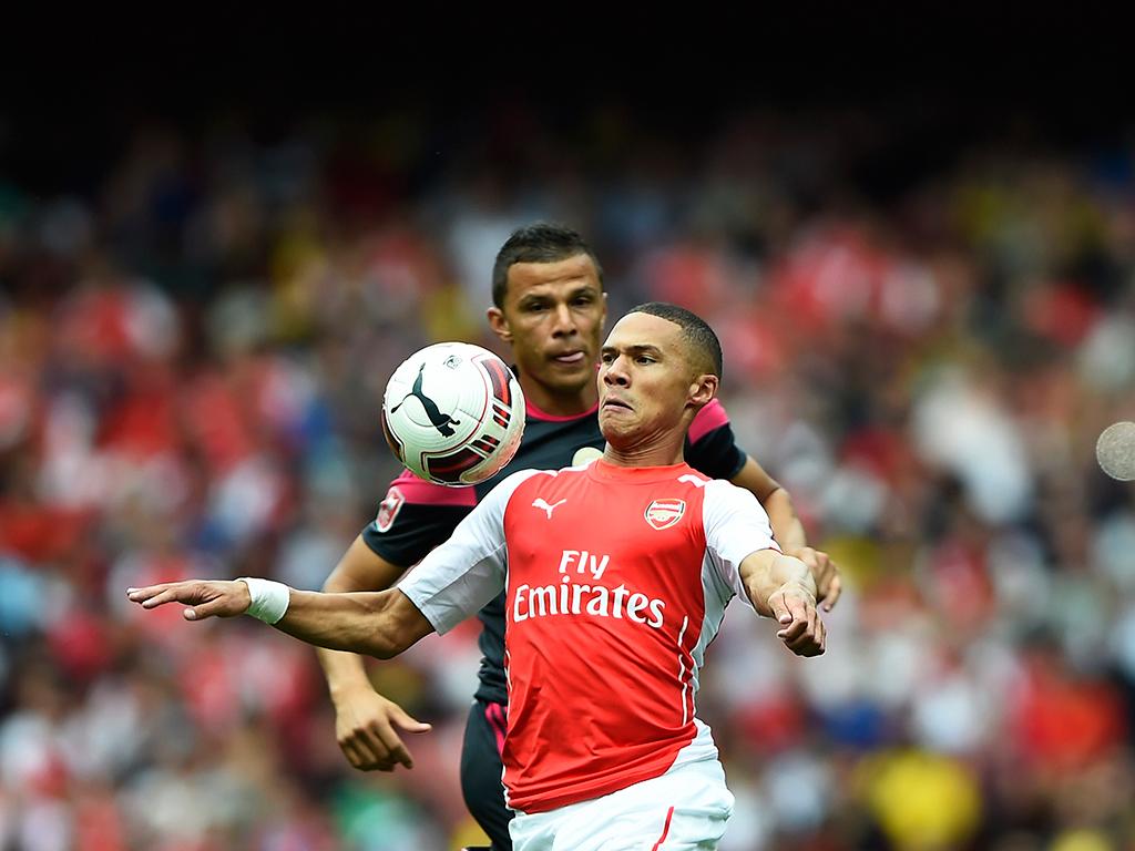 Arsenal vs Benfica (Reuters)