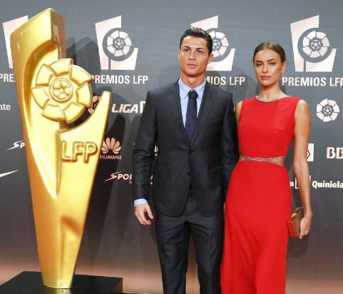 Cristiano Ronaldo e Irina Shayk (Foto: Lusa)