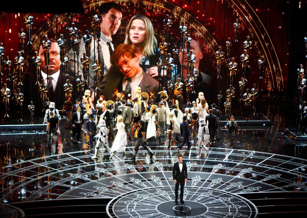 Neil Patrick Harris faz número de abertura da cerimónia dos Óscares 2015 Foto: Reuters