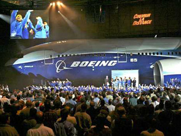 Boeing responde à Airbus