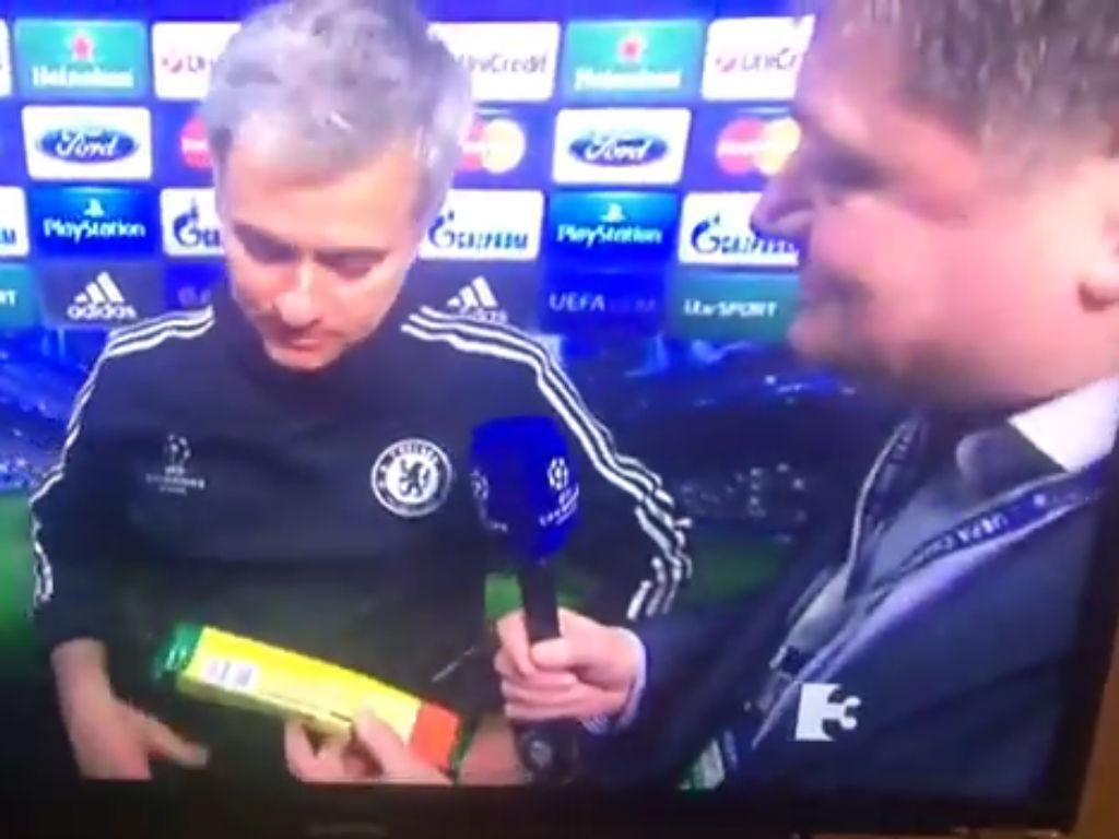 Mourinho recebe bolachas