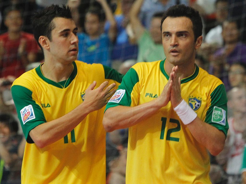 Futsal: Brasil nos oitavos com três triunfos em três jogos