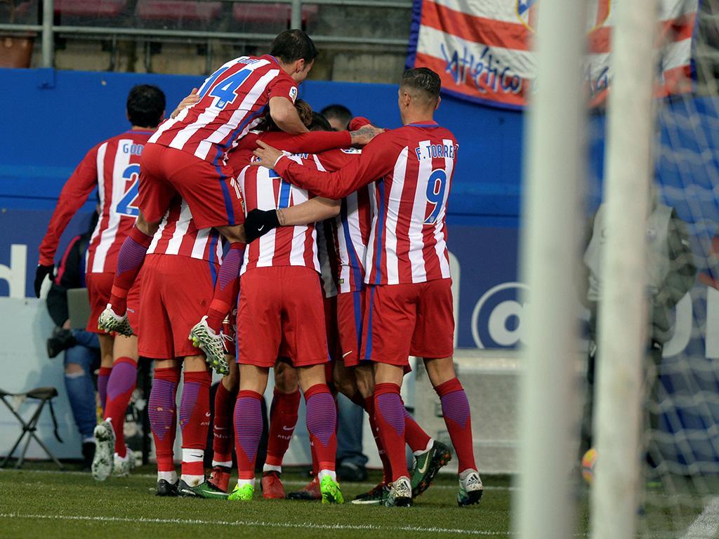 Eibar-Atlético Madrid (Reuters)