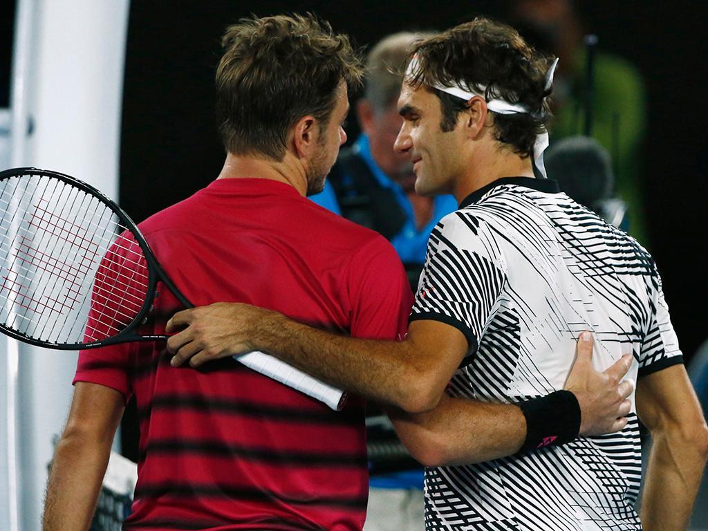 Federer e Wawrinka (Reuters)