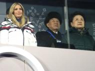 Jogos Olímpicos Inverno: Ivanka Trump e a delegação da Coreia do Norte