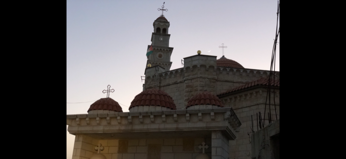 Igreja cristã na localidade palestiniana de Taybeh