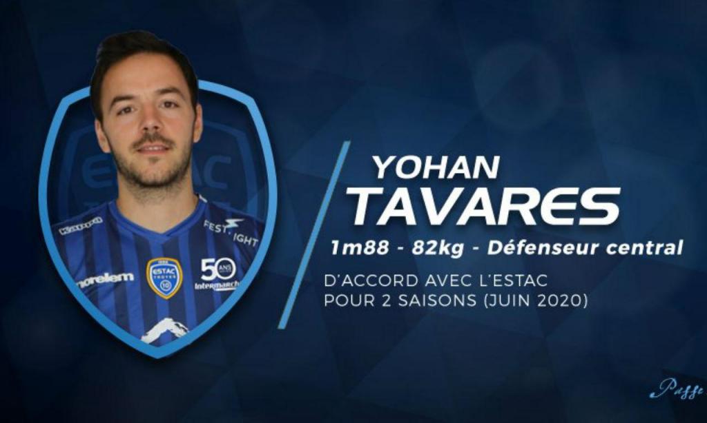 Yohan Tavares (twitter Troyes)