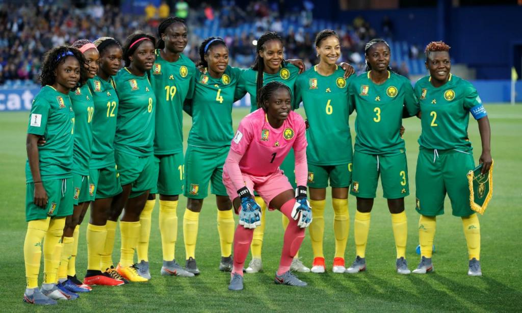 Mundial 2019 Feminino: seleção dos Camarões (REUTERS/Jean-Paul Pelissier)