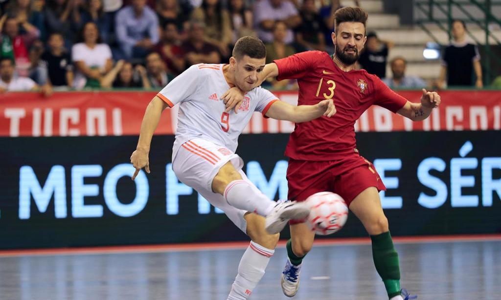 Futsal: Portugal-Espanha
